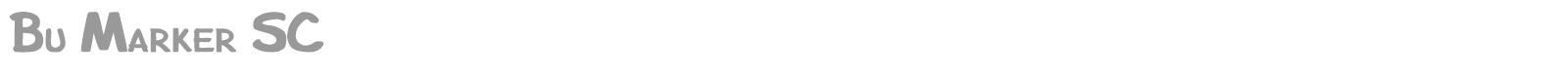 Bu Marker SC font preview